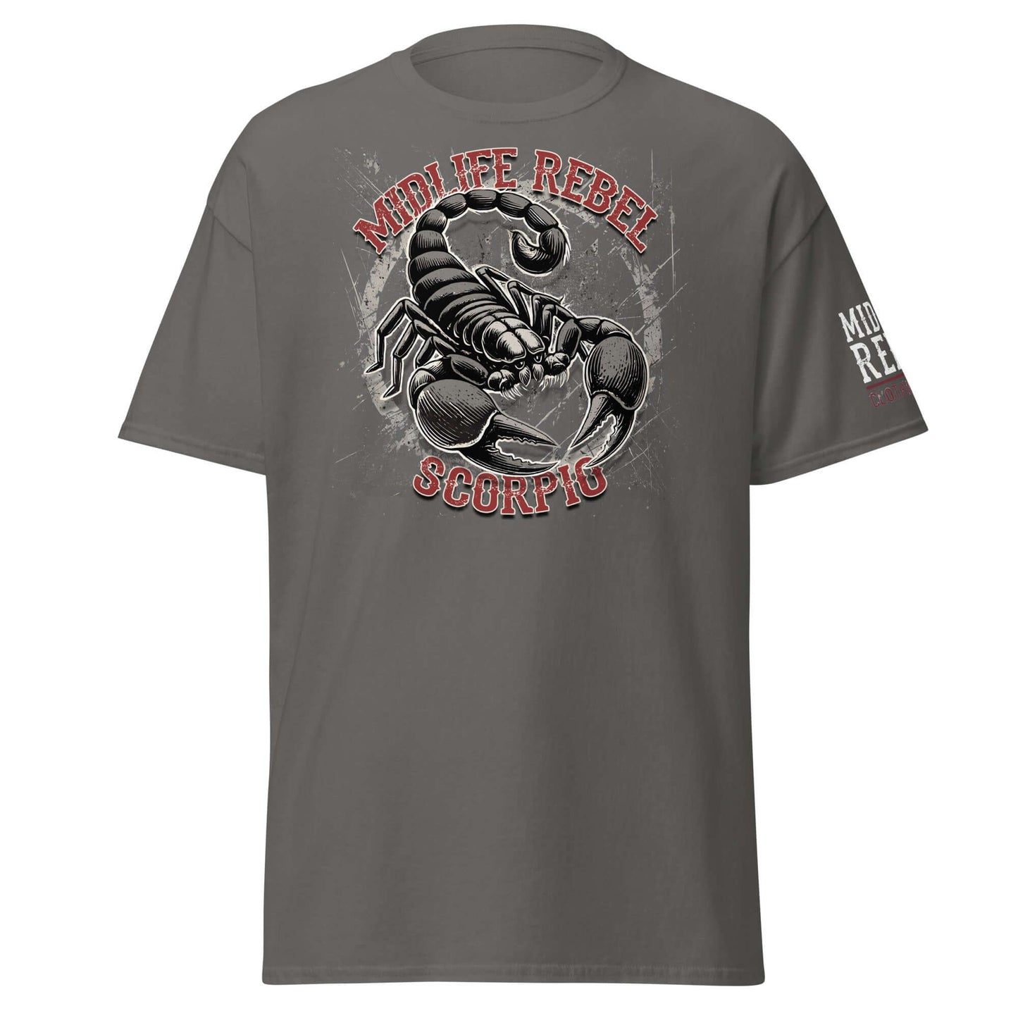 Scorpio Scorpion Zodiac T-shirt with intense scorpion design, ideal for astrology enthusiasts and those embracing transformation.